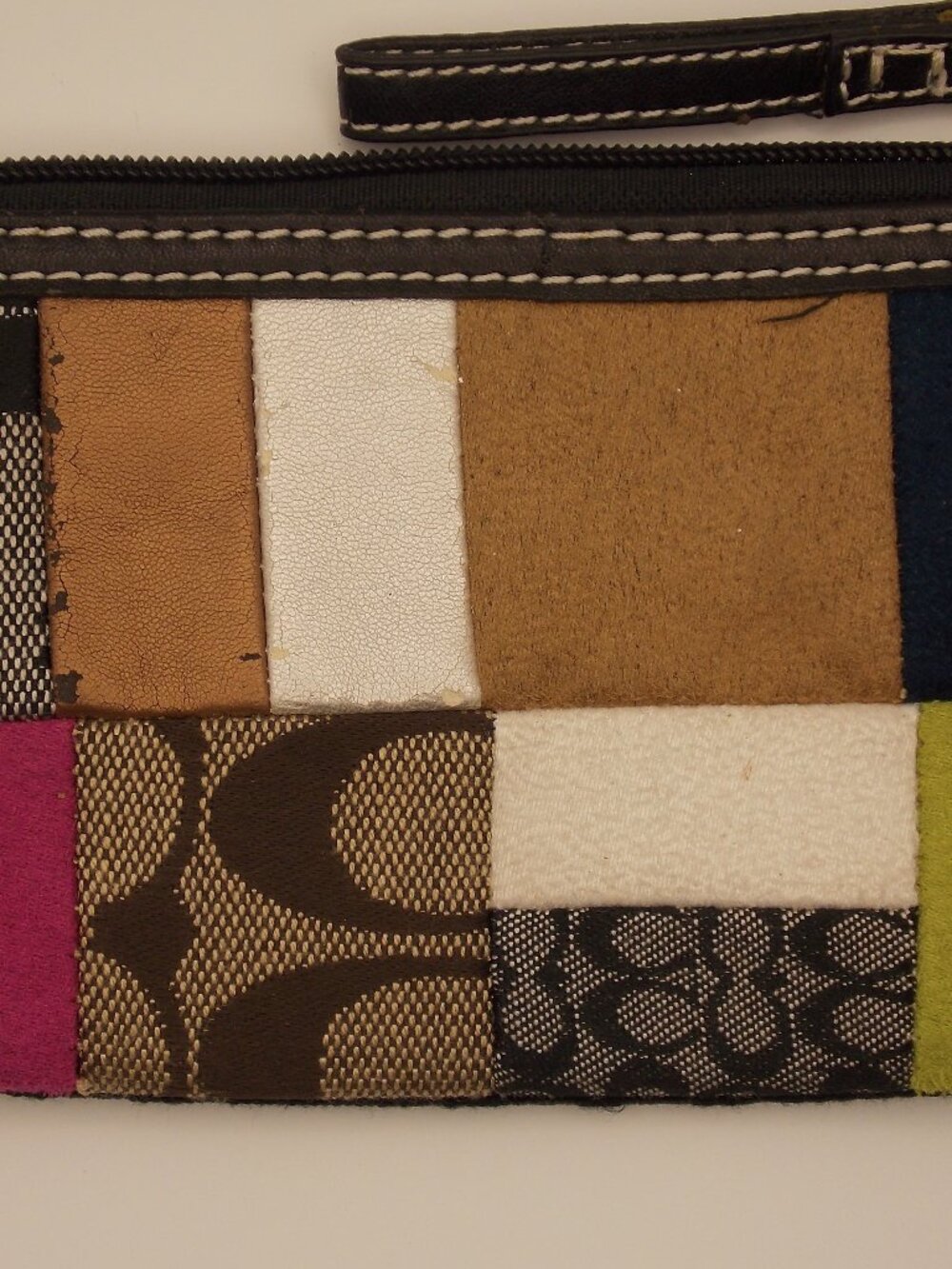 Coach Patchwork Wristlet-Vintage